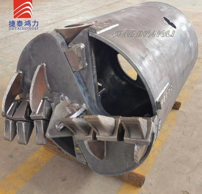 फ्लैट दांत के साथ OD1200mm Q345B मृदा ड्रिलिंग बाल्टी