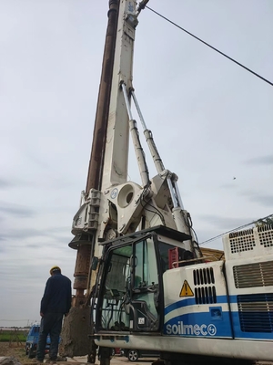 Soilmec Sr80c Soilmec516 प्रयुक्त रोटरी ड्रिलिंग रिग हाइड्रोलिक