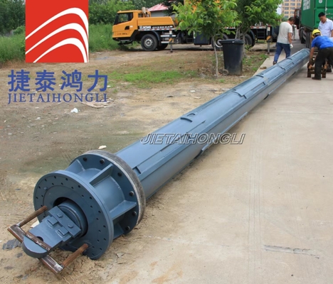 टेलीस्कोपिक ओडी 440mm इंटरलॉकिंग केली बार टॉर्क 220 Kn.M ड्रिलिंग गहराई 60m
