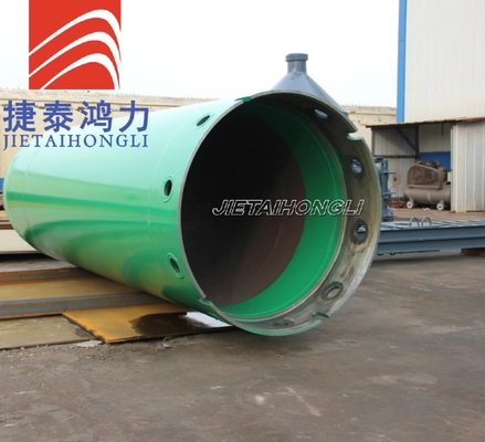OD 3000 Mm सिंगल रो सिंगल वॉल केसिंग बोल्ट 10 लंबाई 5m Q345b 35crmo