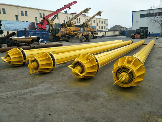 ड्रिलिंग होल OD600-OD3000mm के लिए मैकेनिकल लॉक टाइप बाउर केली बार 4X 13.5m फोर्जिंग