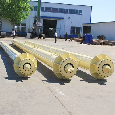 हार्ड रॉक सोफी लेयर रोटरी पाइलिंग टेलीस्कोपिक केली बार दीया 600-3000mm BK200 / 368/4/48m