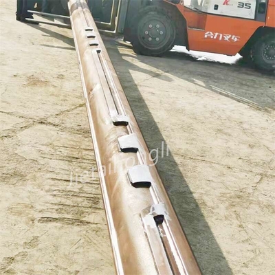 रोटरी पाइलिंग रिग SR365RC बोर होल हार्ड रॉक लेयर के लिए संयुक्त इंटरलॉकिंग केली बार OD530 / 4/19m