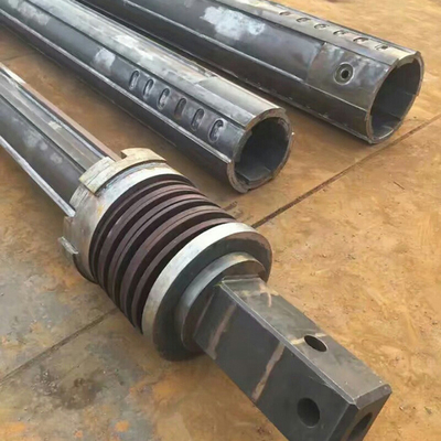 इंटरलॉकिंग केली बार्स 30m 45m 50m Q345B सीमलेस स्टील ट्यूब बोर पाइल केली बार्स bg24 bg28 bg36