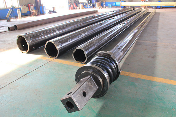 कारखाने की आपूर्ति उच्च गुणवत्ता OD394 OD419 OD470mm इंटरलॉकिंग केली बार्स ड्रिलिंग पाइलिंग रिग्स के लिए 43m 55 m केली बार्स