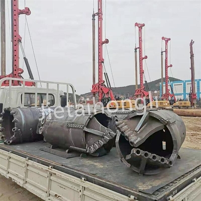 ड्रिलिंग होल रॉक ड्रिलिंग बरमा और पिलिंग मशीन के लिए बाल्टी Soilmec SR40 SR60 SR70
