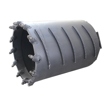 ड्रिलिंग मशीन SR150 XR220 AF180 ZR160 के साथ OD600 -2500 मिमी कास्ट पायलट रॉक ड्रिलिंग बाल्टी मैच