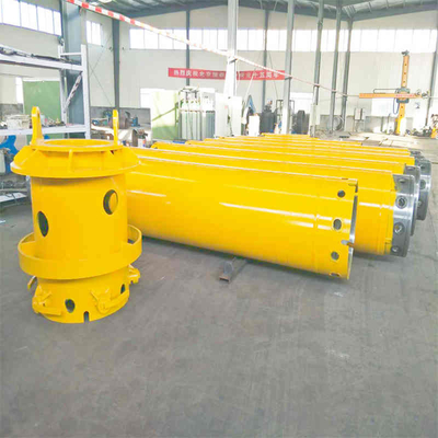 Q355B सिंगल वॉल / डबल वॉल केसिंग OD1100/1180mm OD600/680mm BG36 पाइलिंग रिग डिगिंग होल के लिए